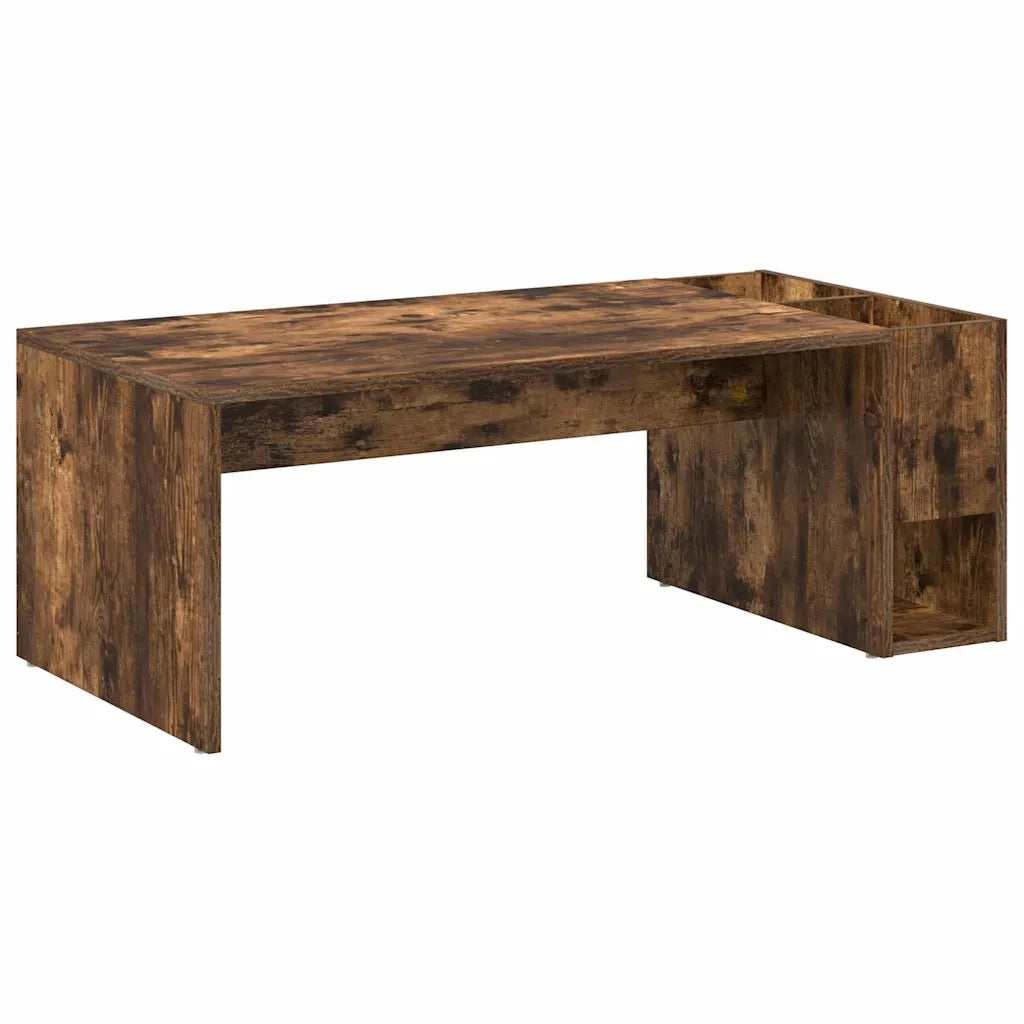 Tavolino da salotto Rovere fumé 101,5 x 50 x 37 cm 891196