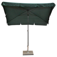 Ombrellone da Giardino 210x130 cm Palo Ø27 mm in Acciaio Maffei Novara Verde