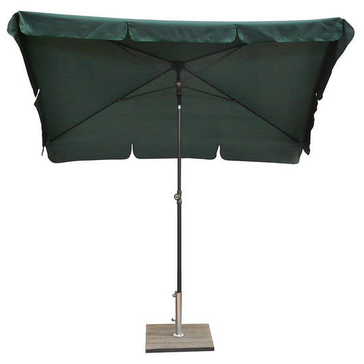 Ombrellone da Giardino 210x130 cm Palo Ø27 mm in Acciaio Maffei Novara Verde