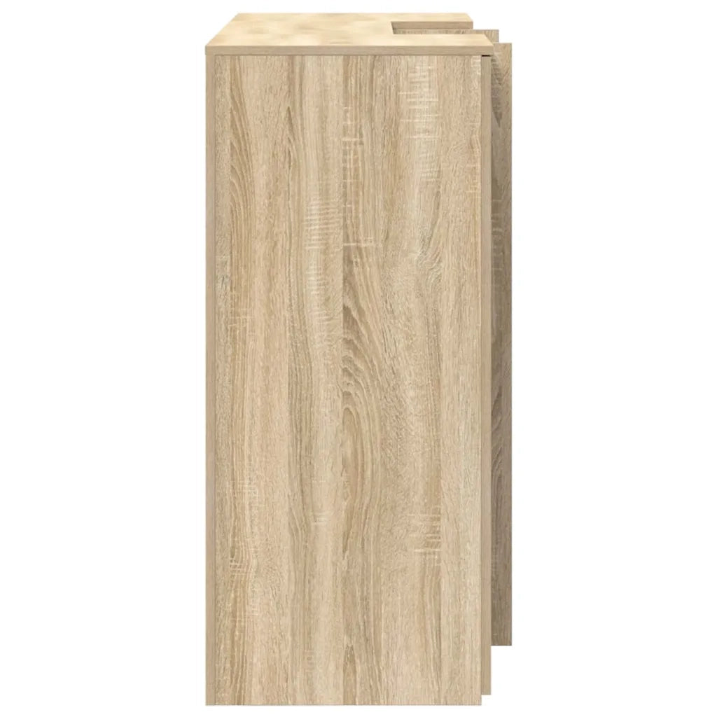 Banco Reception Rovere Sonoma 135x50x103,5 cm Legno Multistrato 3324189