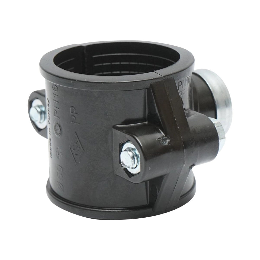 Presa a staffa 50mm X 1/2", PN16, per sistemi di irrigazione Raccordo Morsetto di connessione a compressione