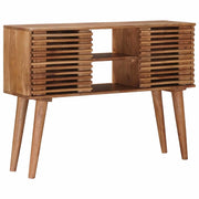 Tavolino fatto a mano Marrone Teak 100 x 30 x 75 cm