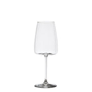 Zafferano Calice Altopiano 51 cl Set 6 Pezzi in Vetro Sonoro Superiore per Vini Bianchi Freschi, Design Moderno con Fondo Piatto e Alta Resistenza