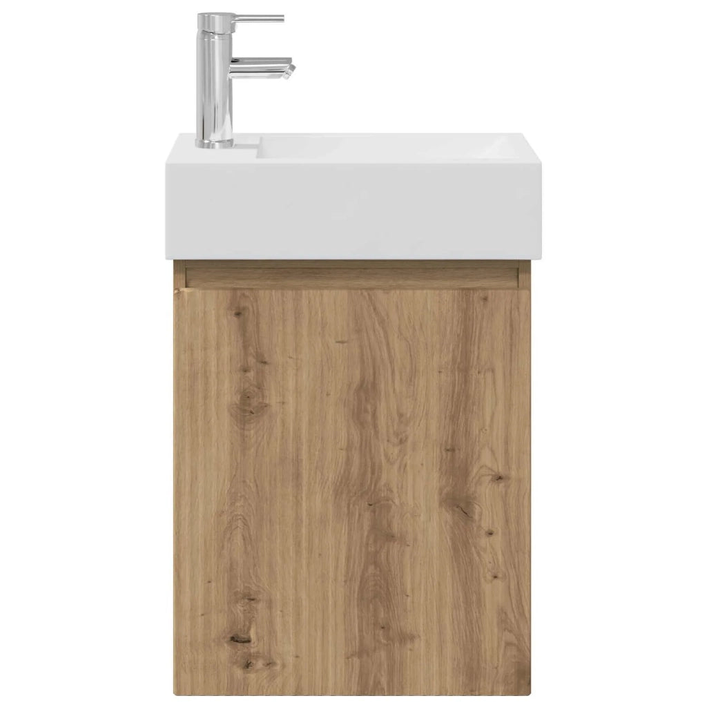Mobile bagno con rubinetto Rovere Artigianale 889450
