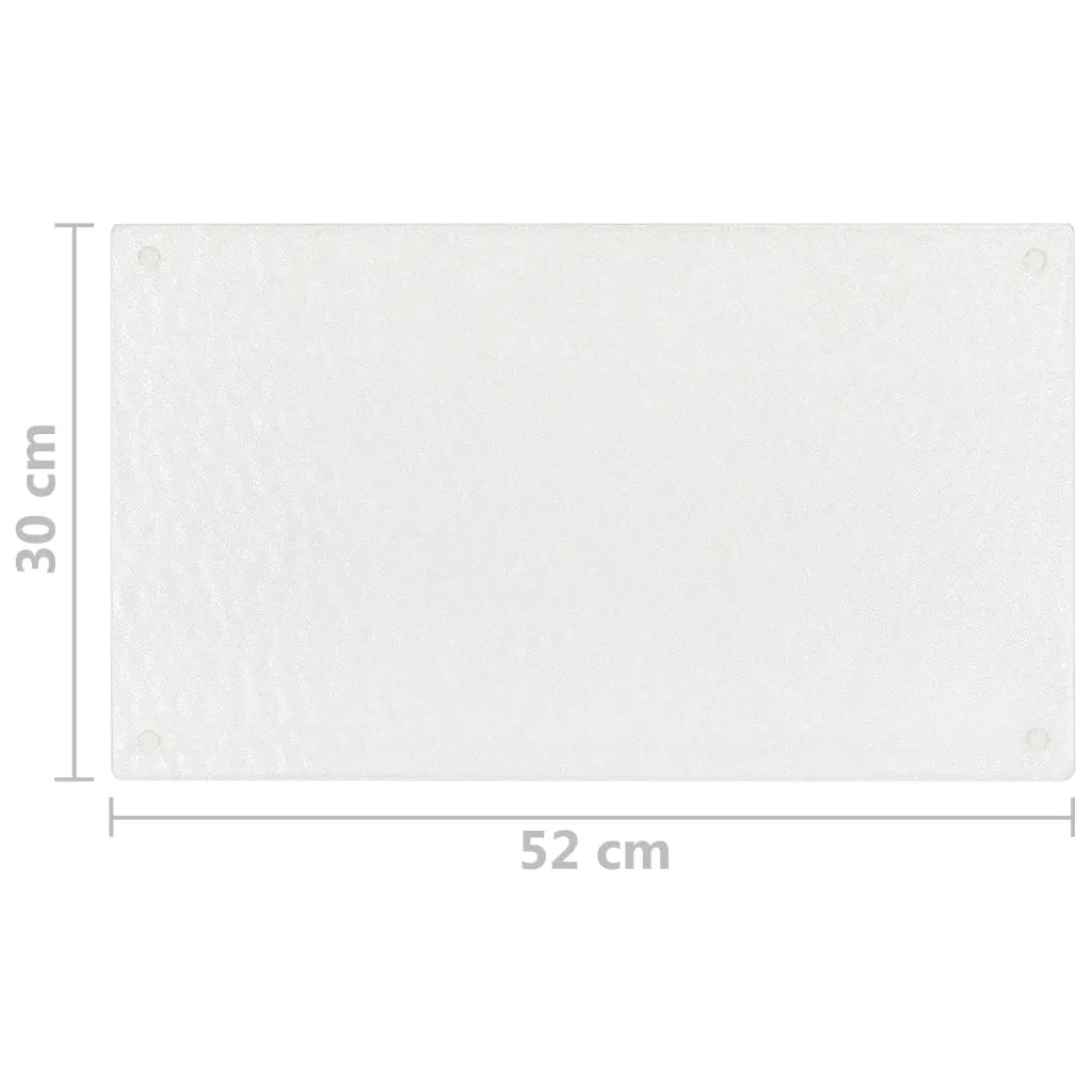 Taglieri 2 pz Motivo Bolle Trasparenti in Vetro Temperato cod mxl 73939