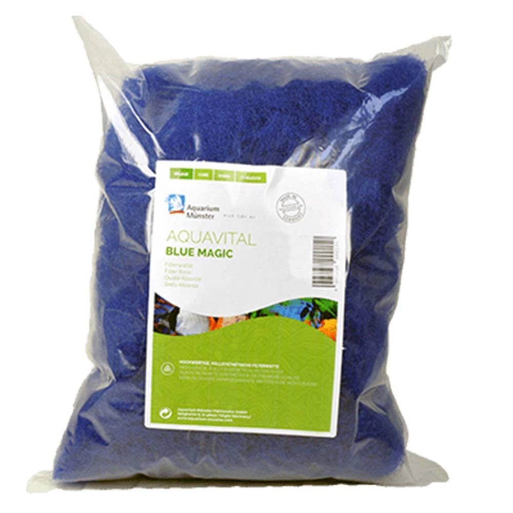 Aquarium Munster Aqua vital Blue Magic Filter - Ovatta Filtrante Riutilizzabile Formato: 250 gr