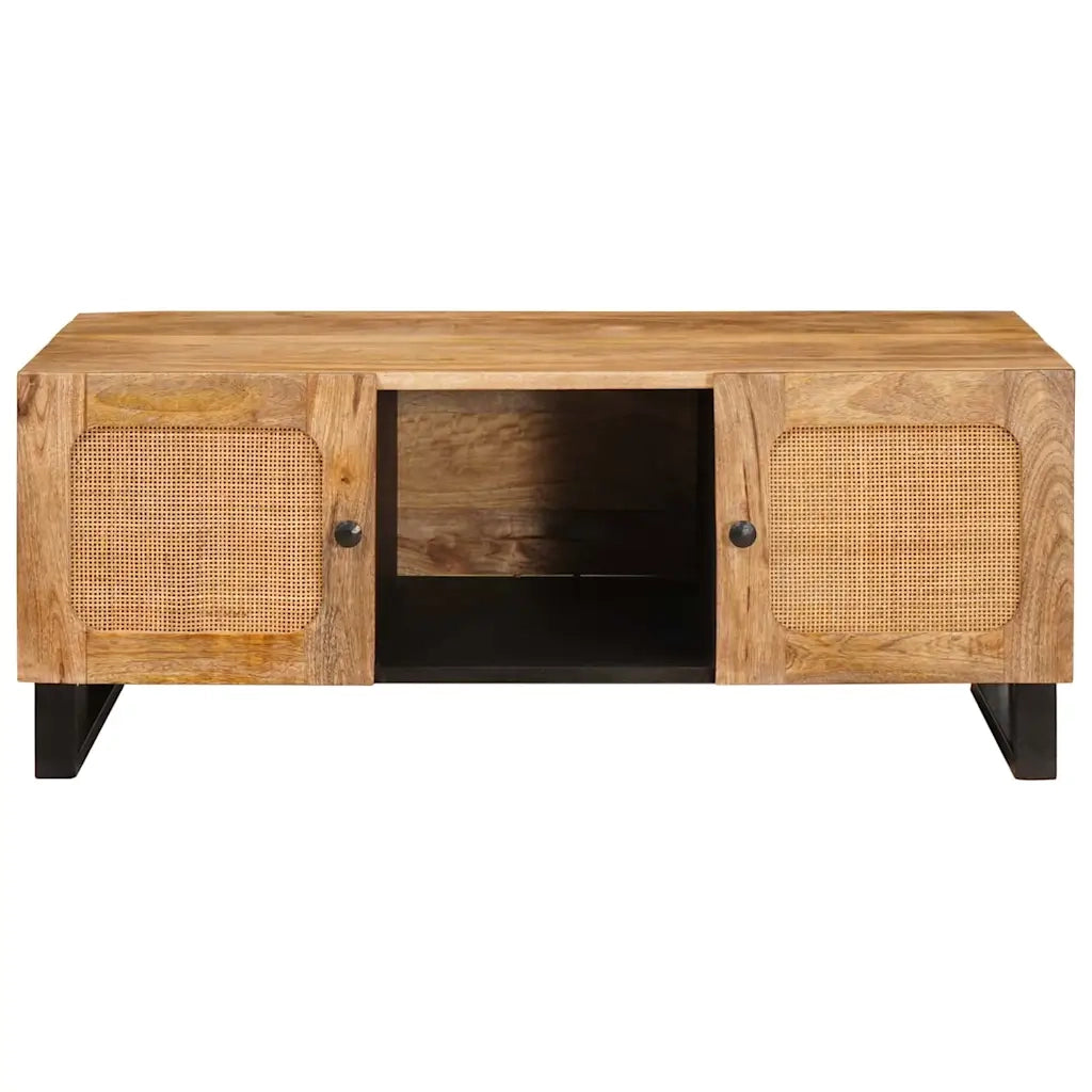 Tavolino da salotto Rovere artigianale 100 x 54 x 40 cm 4018056
