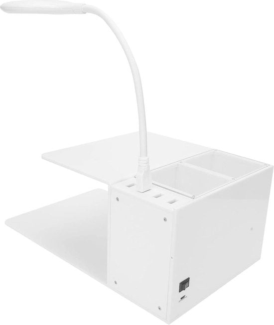 Pannelli acrilici per estensione ciglia con lampada da scrivania USB - Ideali per scuole di formazione per estensione ciglia.