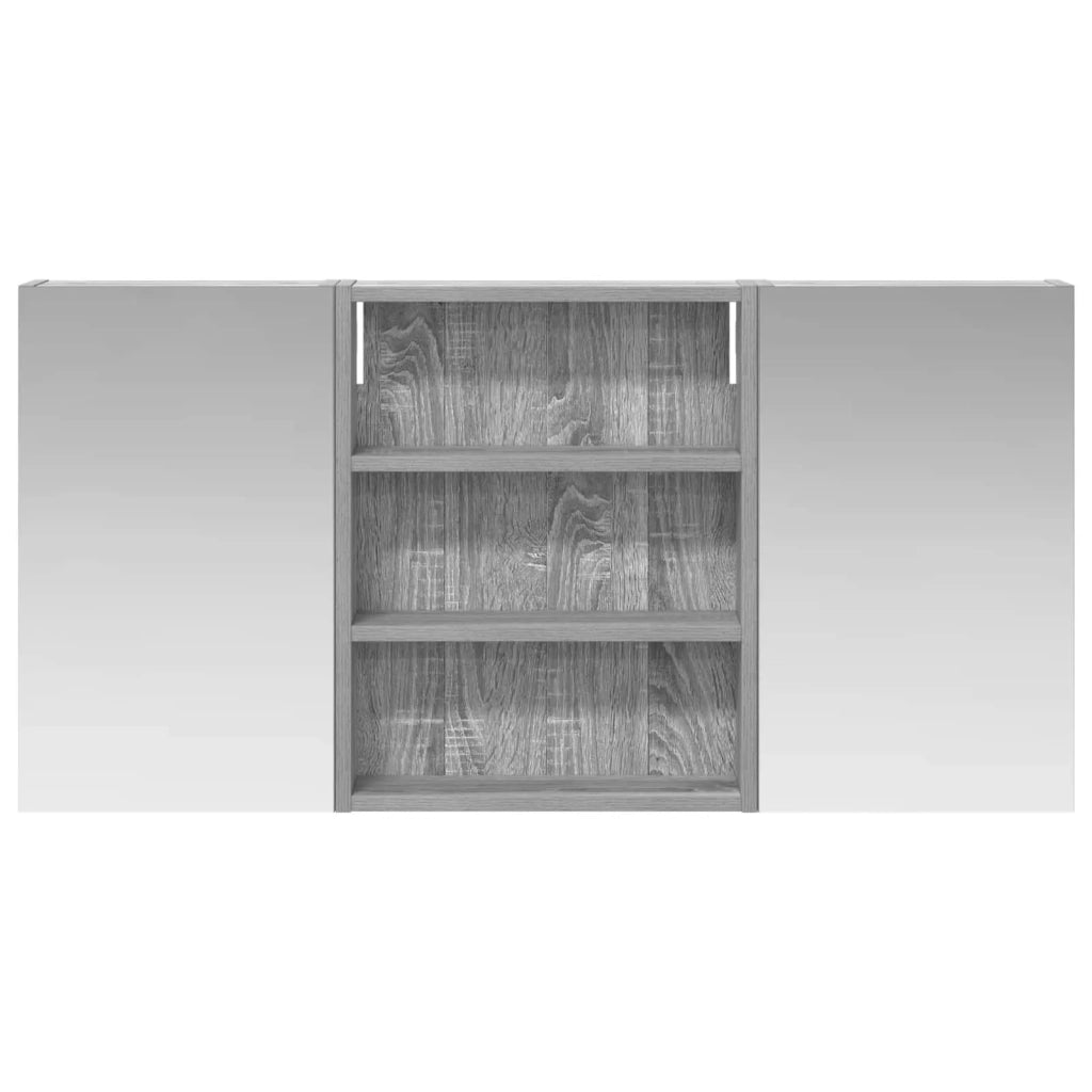 Set di Armadi da Bagno con lo scaffale 3 pcs 100 x 10,5 x 50 cm 3403685