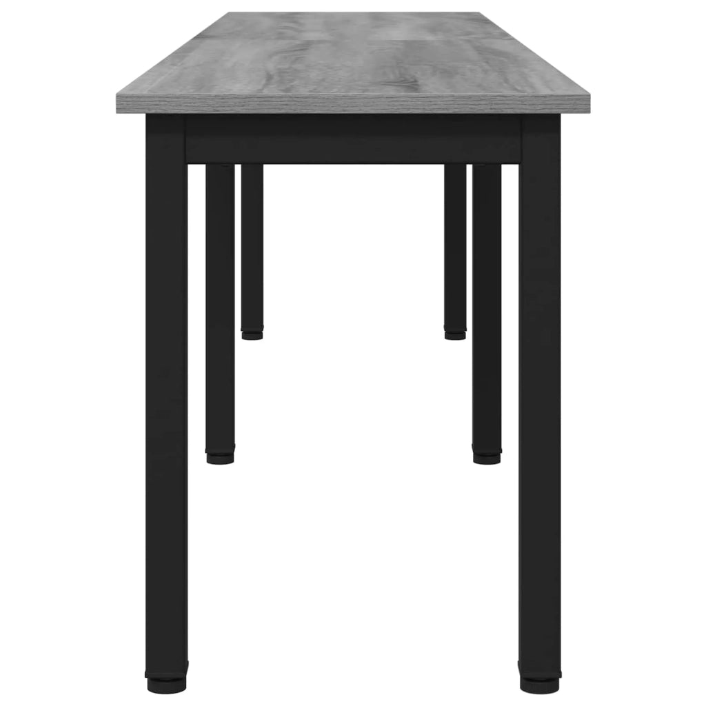 panchina Grigio Sonoma 160 x 35 x 45 cm Legno multistrato 892605