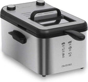 Frittelle elettrica - Oud e Nuovo - Frittelle elettrica 3 litri capacità di olio filtro per oliereiniger 2400 W acciaio inossidabile