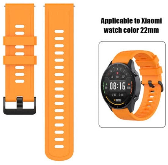 Adatto per cinturino in silicone per Xiaomi Mi Watch - 22 mm - verdura