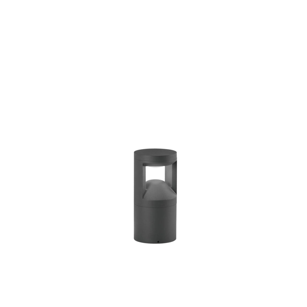 PALETTO LED WAMI ANTRACITE 12W 1530LM CCT 3000K / 4000K IP65 12X25CM