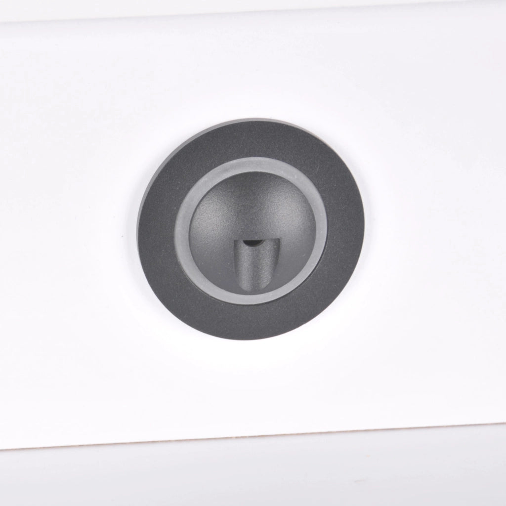 Lampada scala/parete LED 3W rotonda grafite Polux Q2