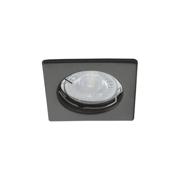 Kanlux ALOR faretto incasso quadrato nero GU10 35W