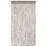 Tenda Macramè Grigio Talpa 140x240 cm in Cotone 323981