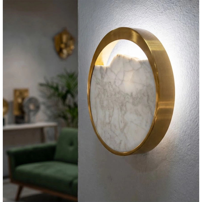 Lampadelle A Da Muro Marble cm 24x6x24