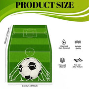 Campo da Calcio Tavolo 33 x 183 cm - Decorazione da Tavolo per Feste di Calcio