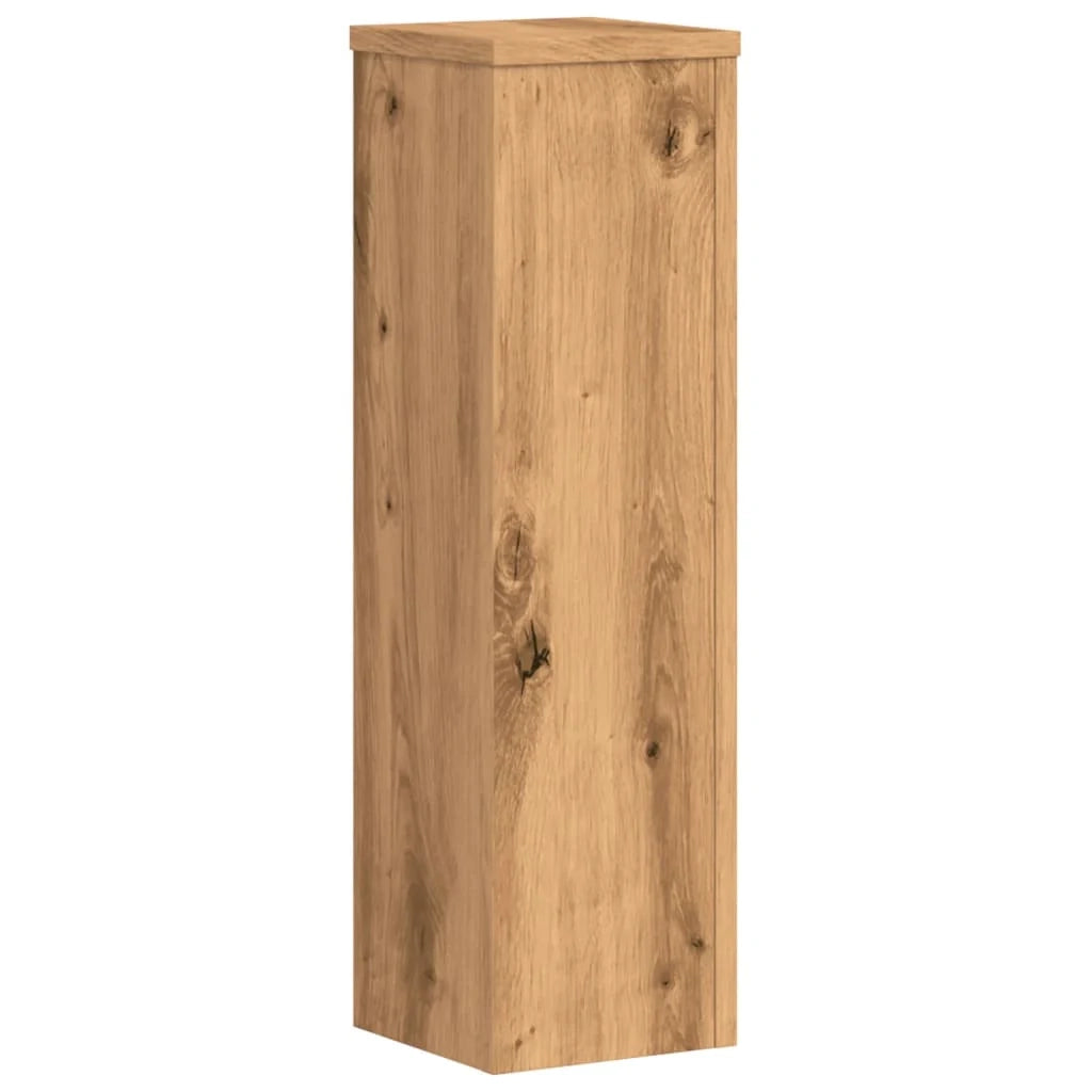 Portavasi mobili per fiori set da 2 fatti a mano legno ingegnerizzato marrone 02_0045288
