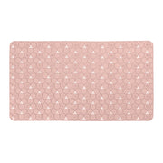 Tappeto bagno antiscivolo rosa 75x43 cm Maia