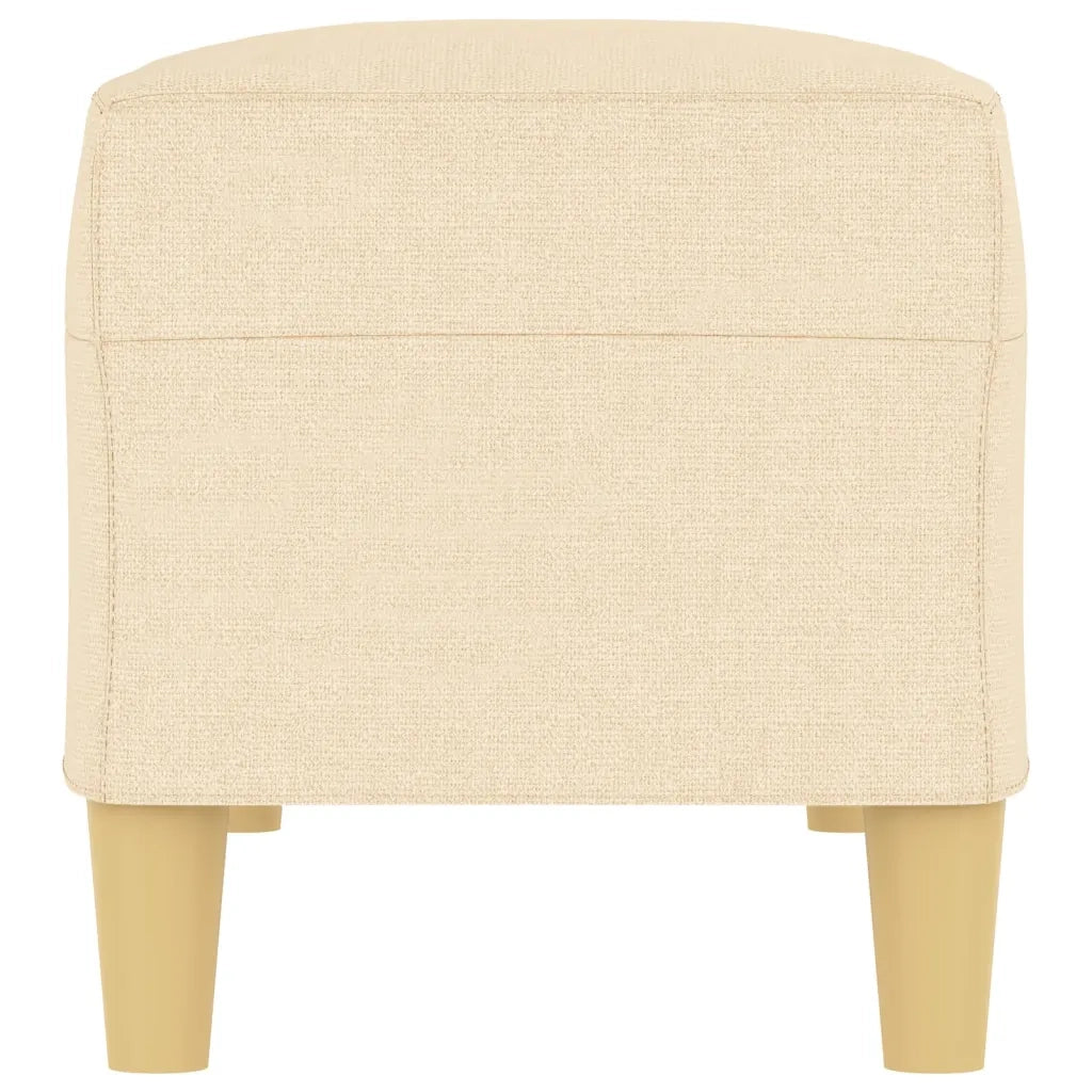 Panca Crema 100x35x41 cm in Tessuto cod mxl 63359