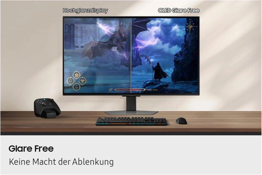 S32FG814SU Monitor PC 81,3 cm (32") 3840 x 2160 Pixel 4K Ultra HD OLED Argento