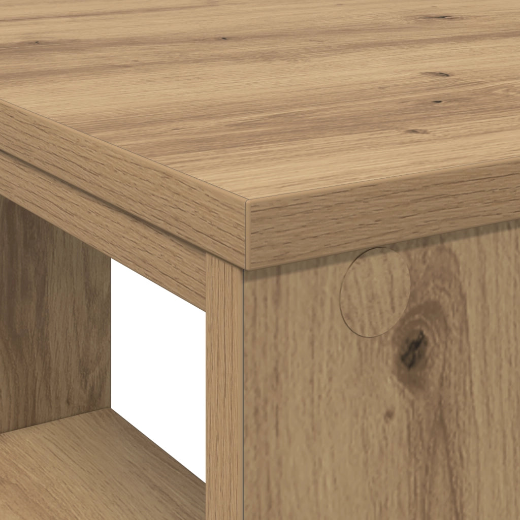 Scrivania d'angolo Rovere Artigianale Legno ingegnerizzato Media