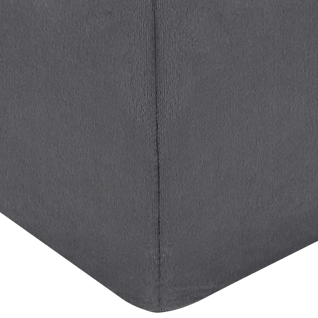 Cuscino per Gambe Tinta unita Grigio 63 x 52 x 19 cm Schiuma PU