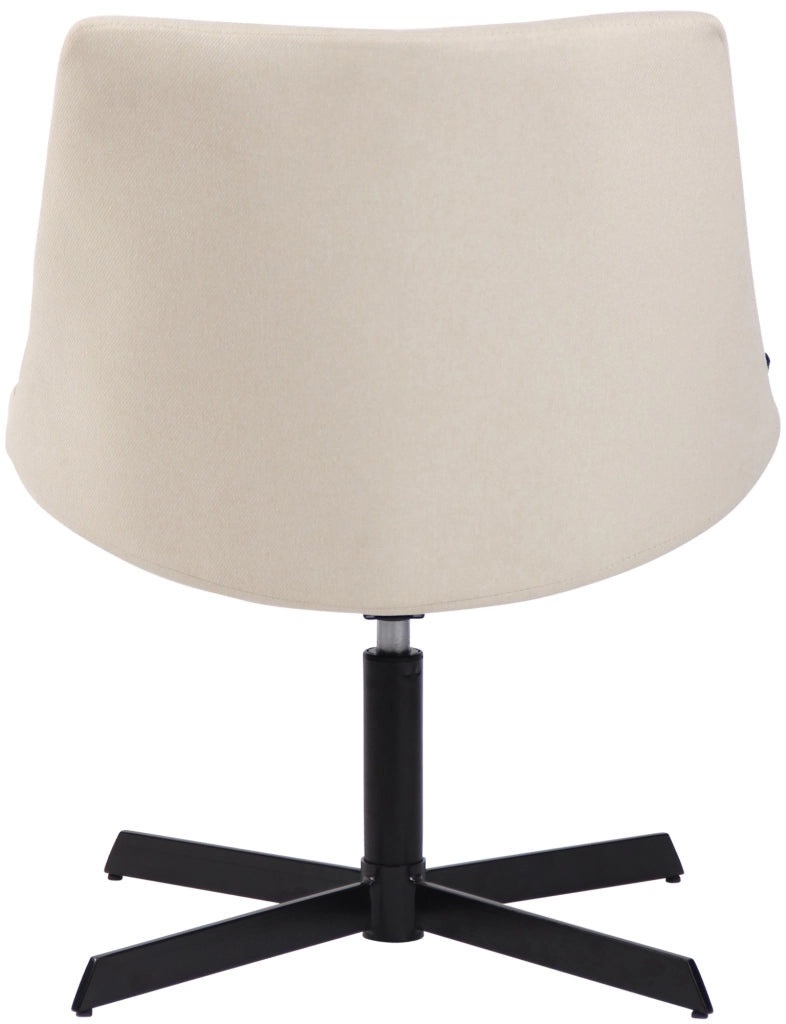 Sedia da Lounge Granby crema