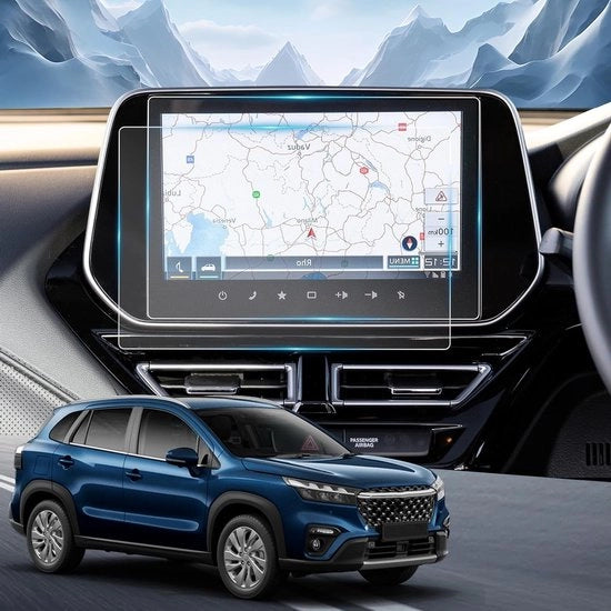 Set di 2 film navigativi da 9 pollici per Suzuki Swift 2024+/S-Cross III e Vitara 2022-2025, film di protezione per sistemi GPS e di navigazione