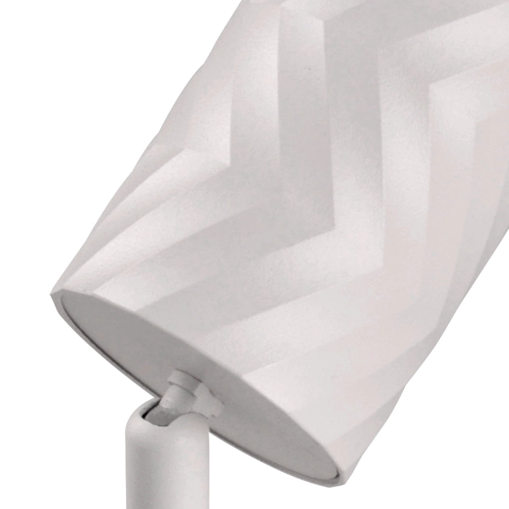 Plafoniera/Applique 3 luci bianco oro GU10 Arras Polux