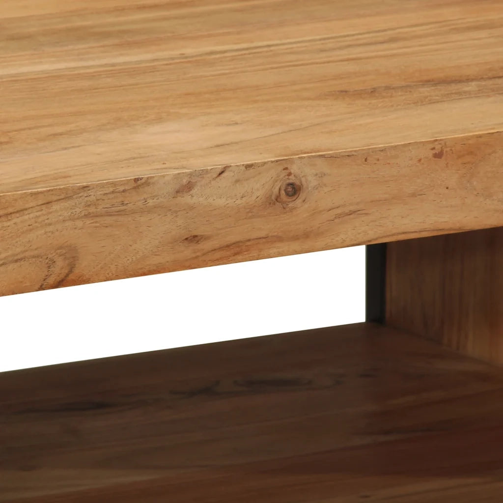 Tavolino da Salotto 70x50x38 cm Legno Massello di Acacia 4102710
