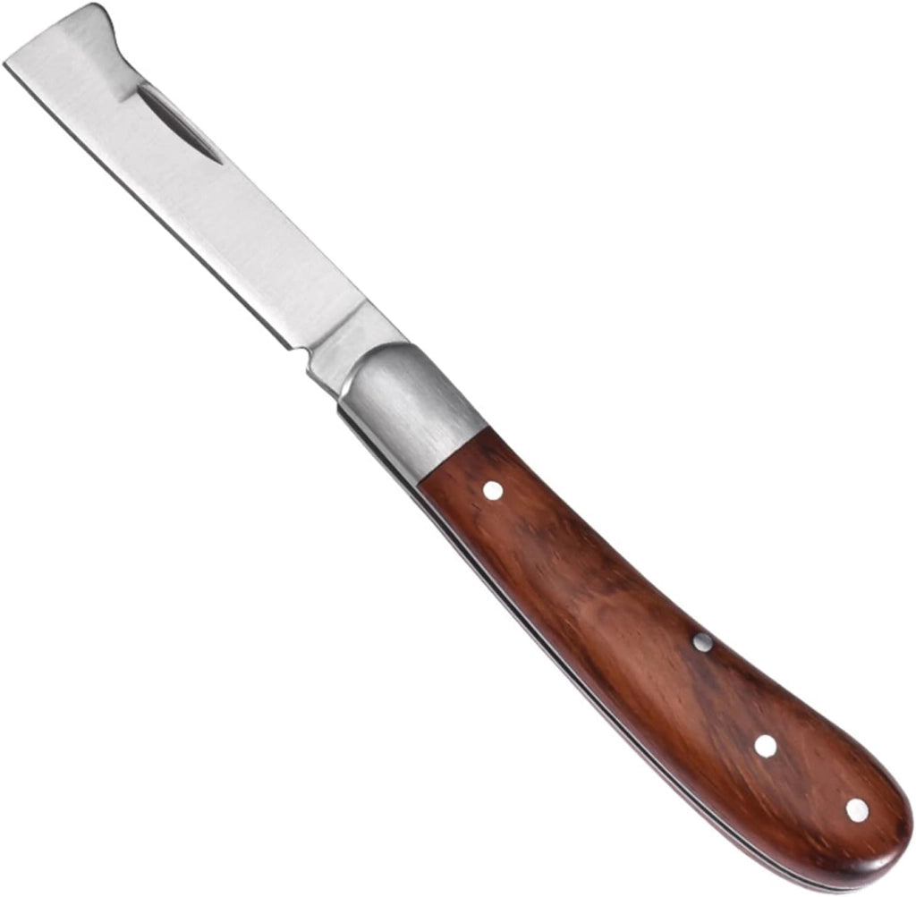 Coltello Da Innesto Pieghevole Da Giardino,In Acciaio ,Coltello Da Taglio