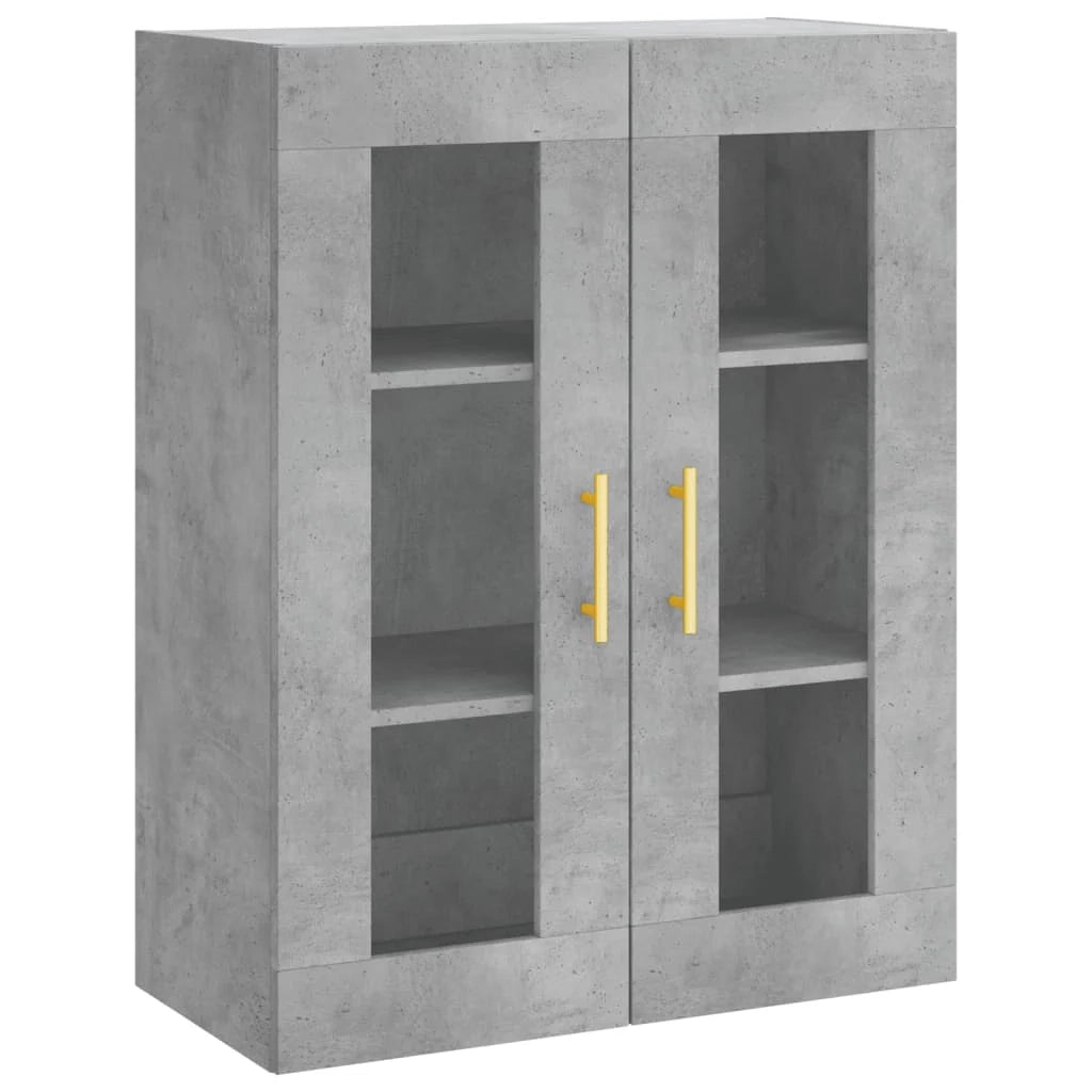 Buffet credenza cassettiera armadio mobile contenitore organizer cucina soggiorno salotto alto 69,5 x 34 x 180 cm legno ingegnerizzato grigio 02_0034570