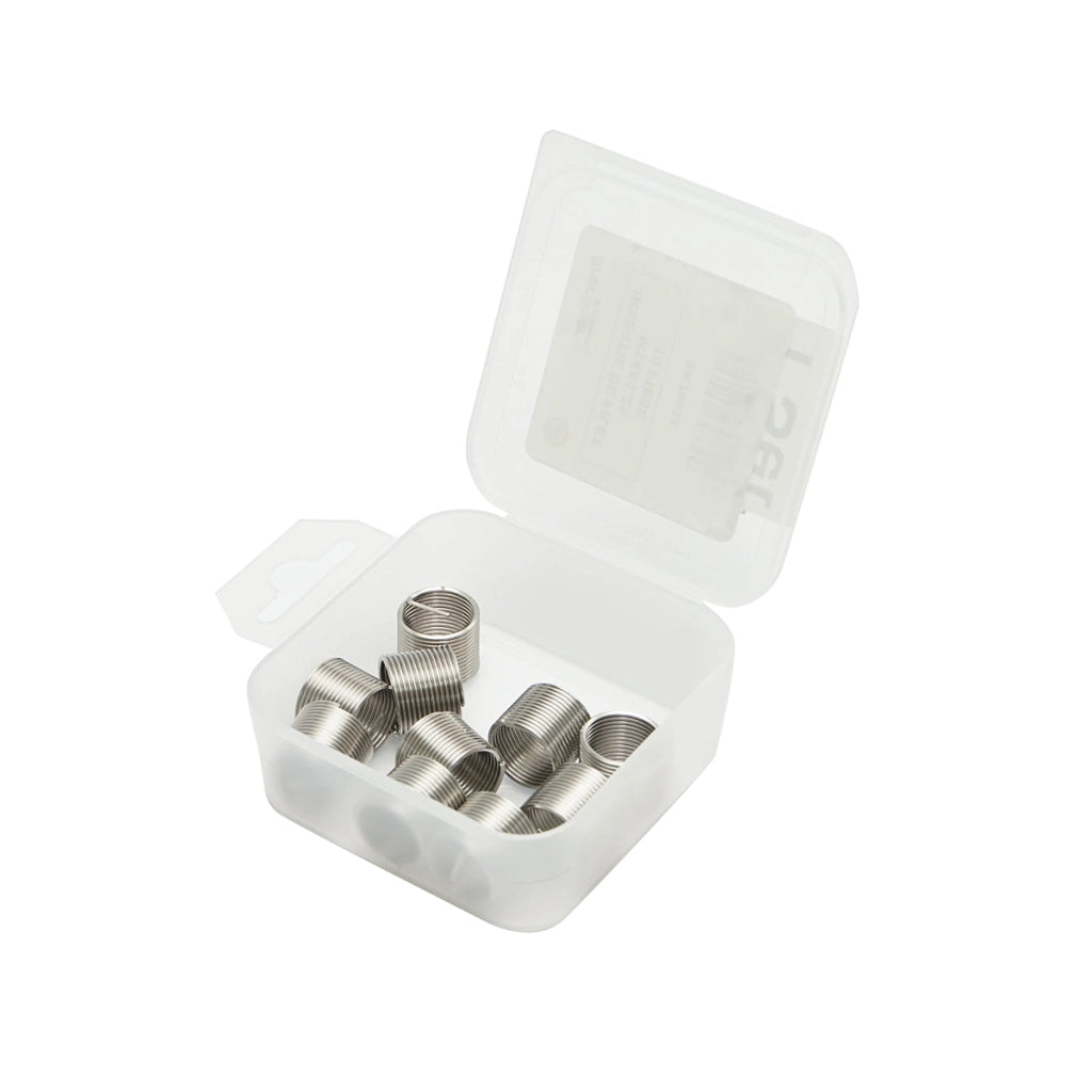 Inserto elicoidale per riparare filetti M14x1.25mm 10 pezzi Breckner Germany