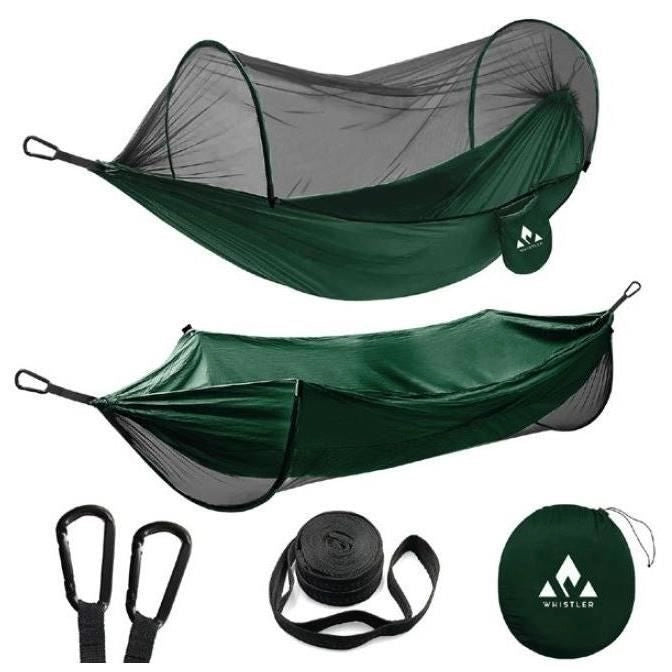 Amaca - WHISTLER - Tongass - Con zanzariera - Nylon e poliestere - Leggera e confortevole