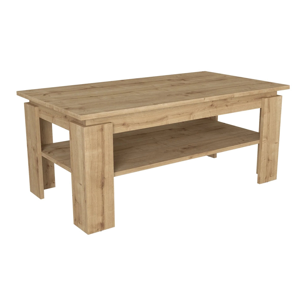 Tavolino/consolle 110 x 60 x 47 cm effetto rovere 03_0010811