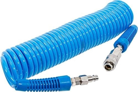 Compressore slang - Slang per compressore - Slang di aspirazione - Slang di aspirazione per compressore - 6m - Diametro interno 5 mm - Blu