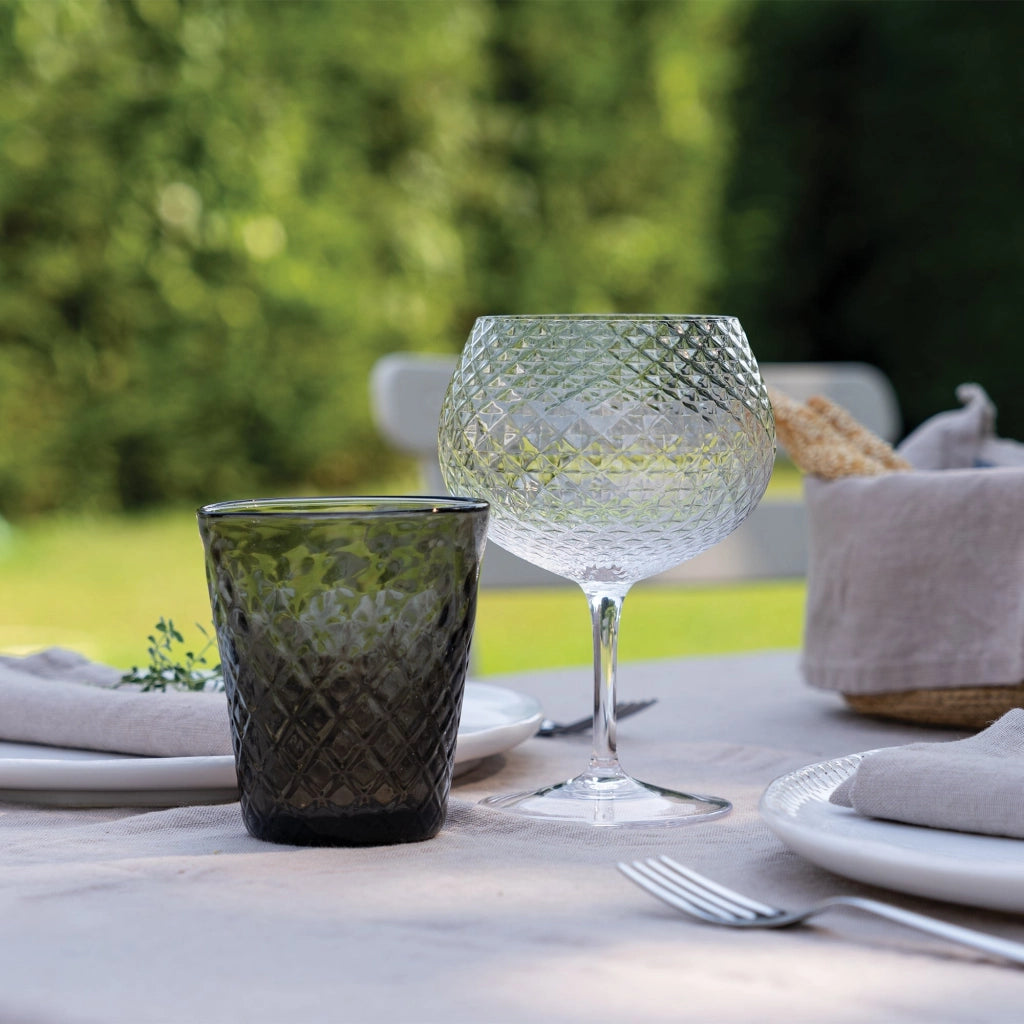 Veneziano Set 4 Calici Mixology Balloon 52 cl in Vetro Sonoro Superiore Soffiato a Bocca, Trasparente per Cocktail Gin Tonic e Pimm's Design Premium