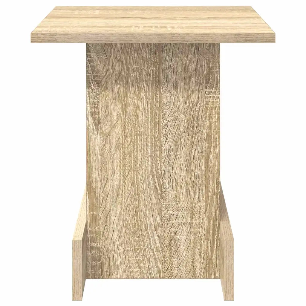 Tavolino | Tavolo laterale Rovere Sonoma 35,5 x 35 x 40 cm Legno multistrato