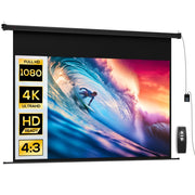 Schermo per proiettore da 100 pollici 16:9 ¨C zephmum ¨C 4K HD montaggio parete o soffitto