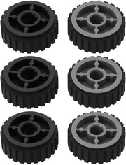Papierinvoerrol periferica 6X - Compatibile con Lexmark E260/E360/E460/E462/X264/X363/364 - Gomma/Plastica - Facile da installare - Alta durata - Precisa alimentazione del papier - Gomma di alimentazione del papier