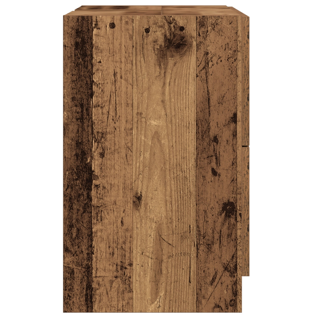 Mobile per lavandino Legno Vecchio 59x37x59 cm Legno Ingegnere