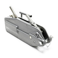 Paranco a fune max 3200kg fune 20m Ø16mm per sollevamento spostamento carichi