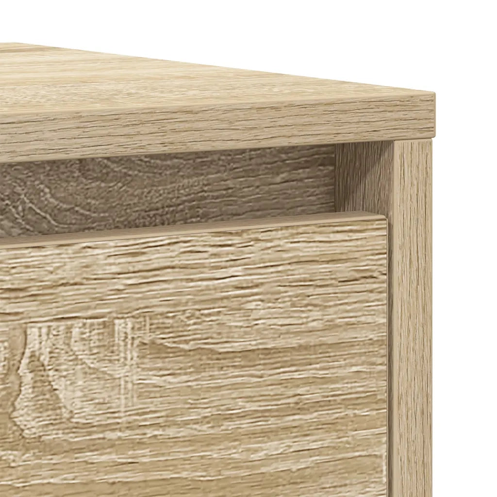 Credenza | Madia | Buffet da pranzo | Armadio da pranzo Rovere Sonoma 29,5x34x76 cm in Legno Multistrato