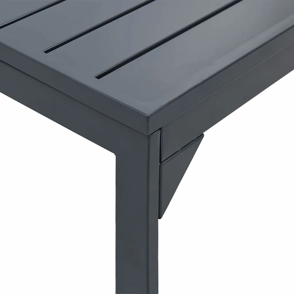 Tavolo da Pranzo da Esterno 2 pcs Antracite 210 x 90 x 73 cm 3381205