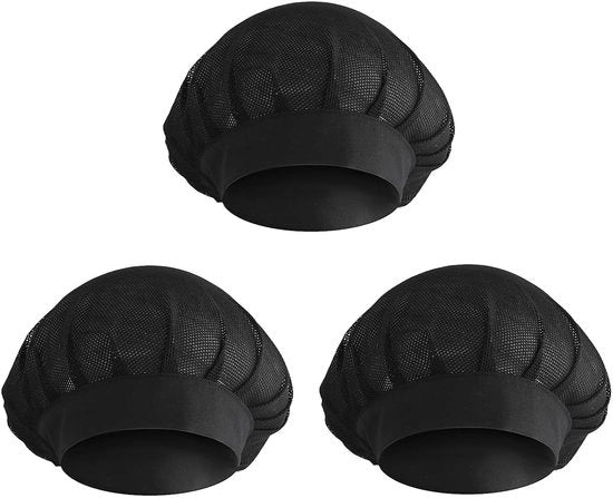 Accessori per cucina ad alta qualità - Muffe elastiche per cappello da cucina - 3 pezzi - Sanitari e salutari - Accessorio per la cucina - Servizio catering