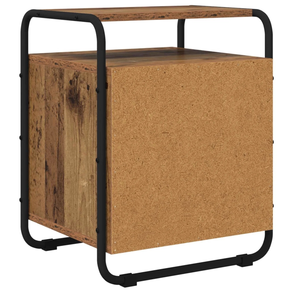 Armadio da Notte 2 pz Legno antico Legno ingegnerizzato 8007632