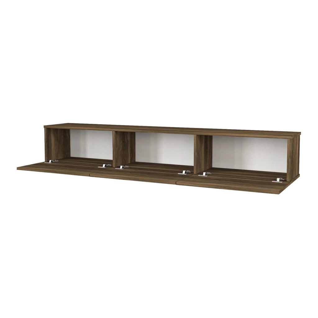 Mobile porta TV 180 x 31 x 29,5 cm effetto noce 03_0007879