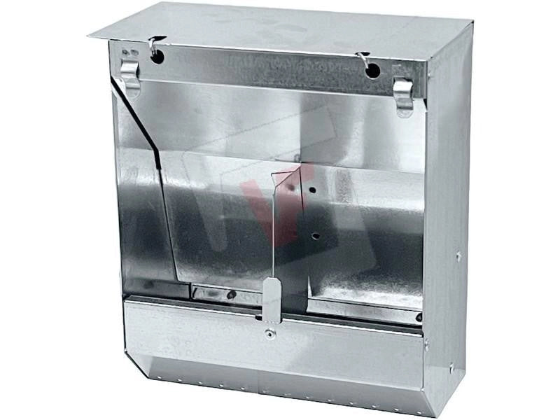 MANGIATOIA DOPPIA PER CONIGLI cm. 21,5x11x23,5H